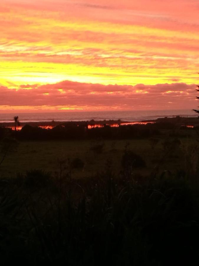 Kiwi Cabin And Homestay At Koru With Hot Tub Barrytown Extérieur photo